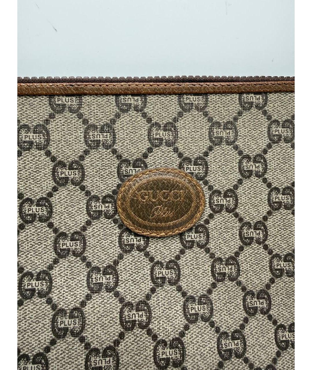 GUCCI Бежевая барсетка, фото 3