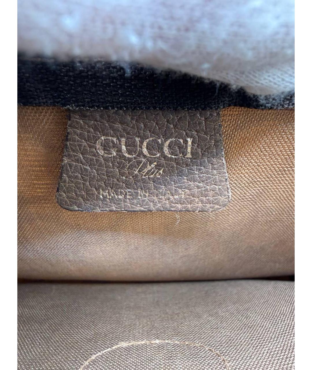 GUCCI Бежевая барсетка, фото 5