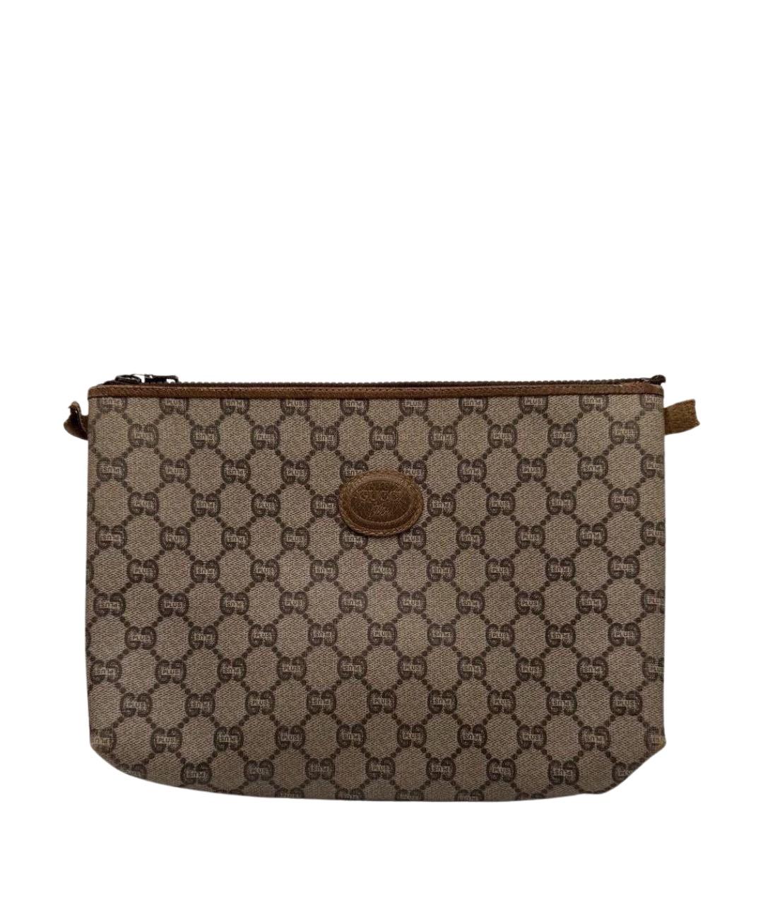 GUCCI Бежевая барсетка, фото 1