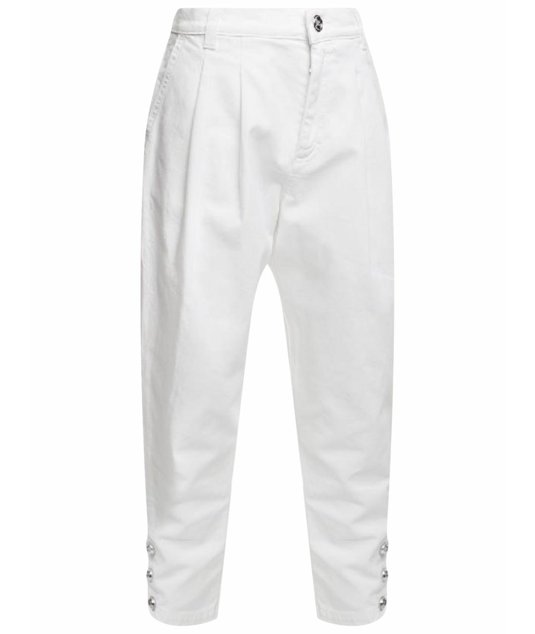 BALMAIN Белые хлопковые детские джинсы, фото 1