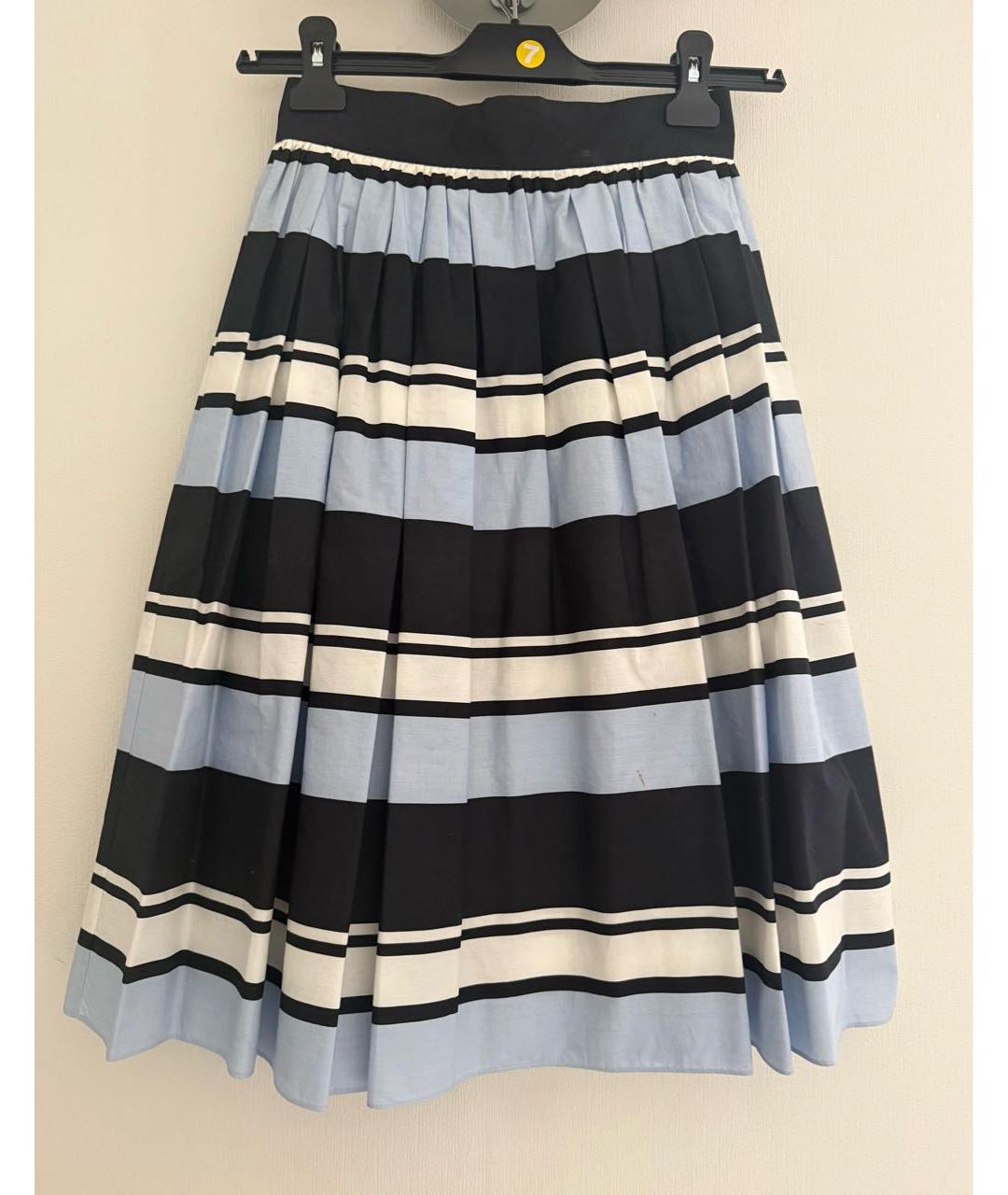 DOLCE&GABBANA Хлопковая юбка миди, фото 6