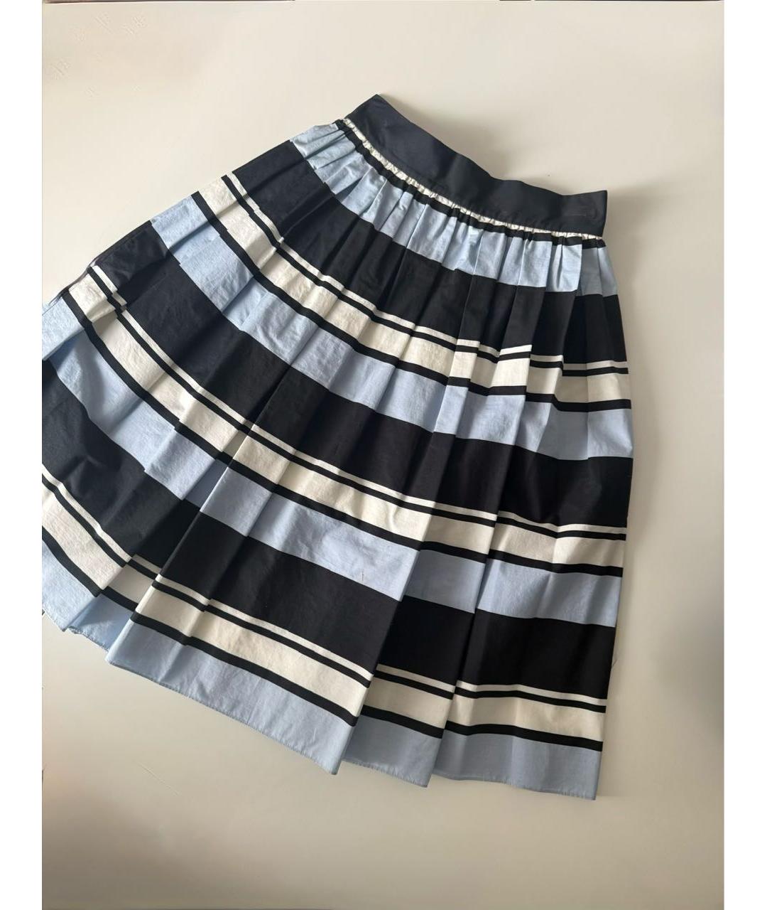 DOLCE&GABBANA Хлопковая юбка миди, фото 4