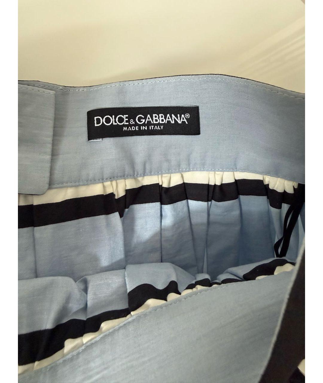 DOLCE&GABBANA Хлопковая юбка миди, фото 3