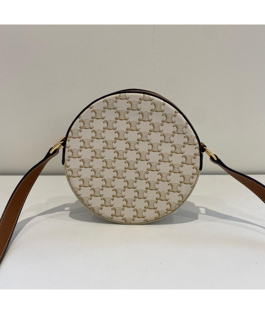 CELINE Бежевая сумка через плечо, фото 2