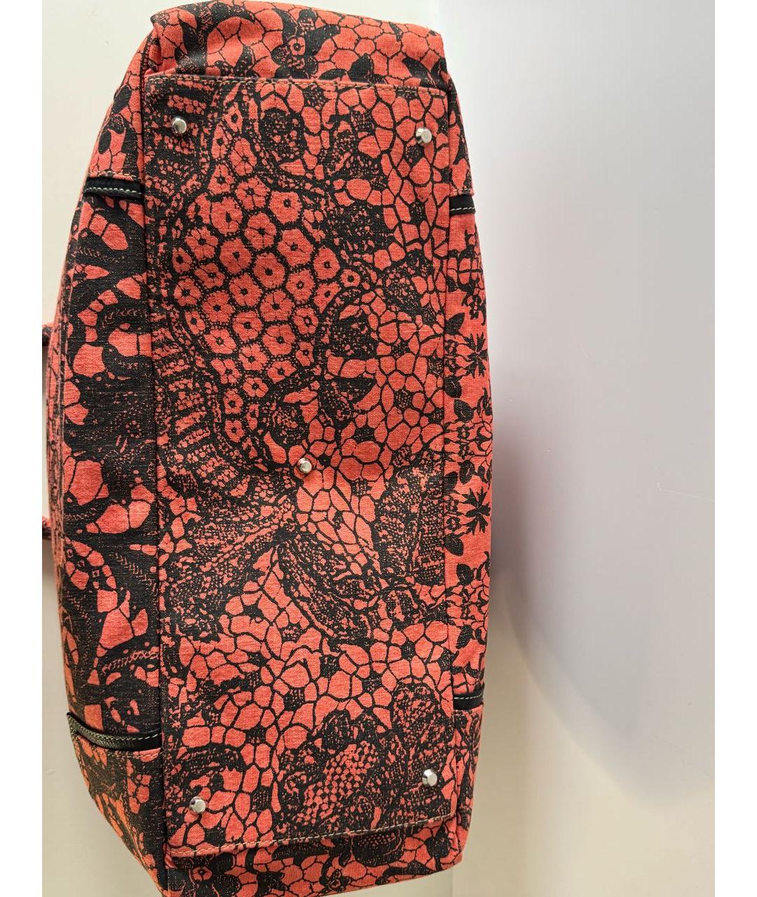 VIVIENNE WESTWOOD Оранжевая сумка с короткими ручками, фото 7