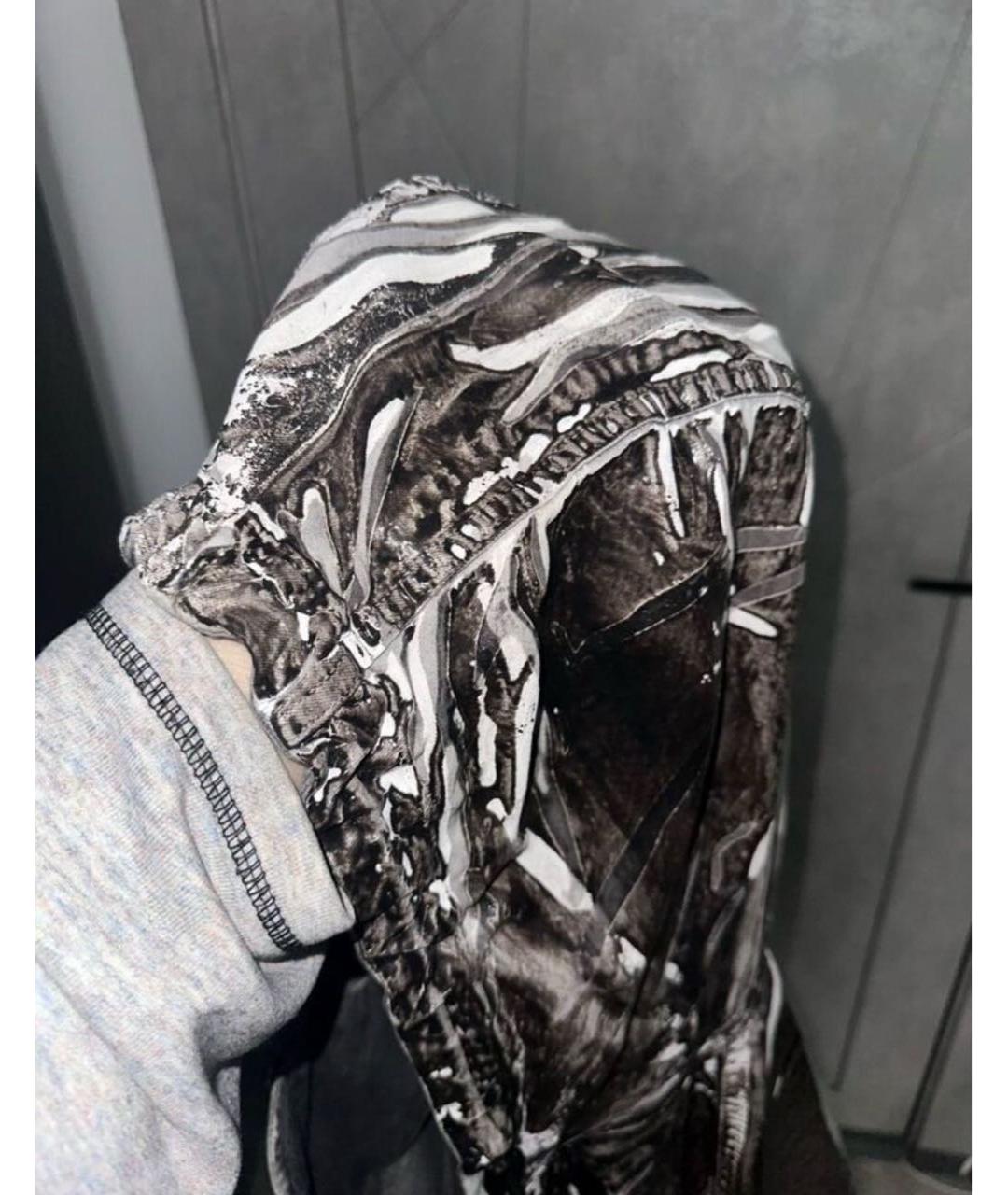 DIESEL Коричневая полиэстеровая куртка, фото 5