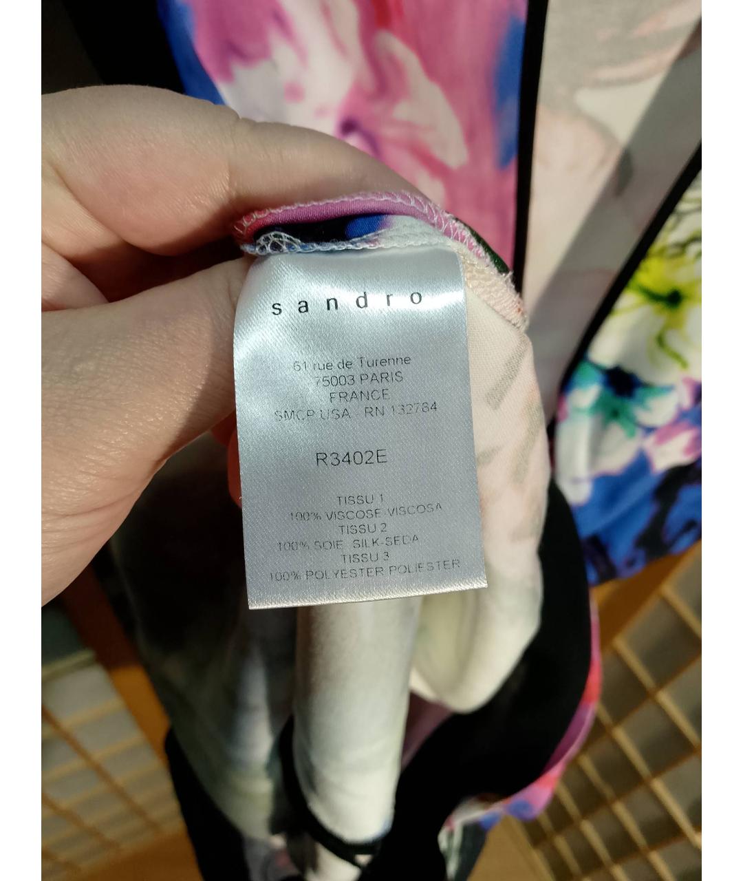 SANDRO Вискозное платье, фото 4