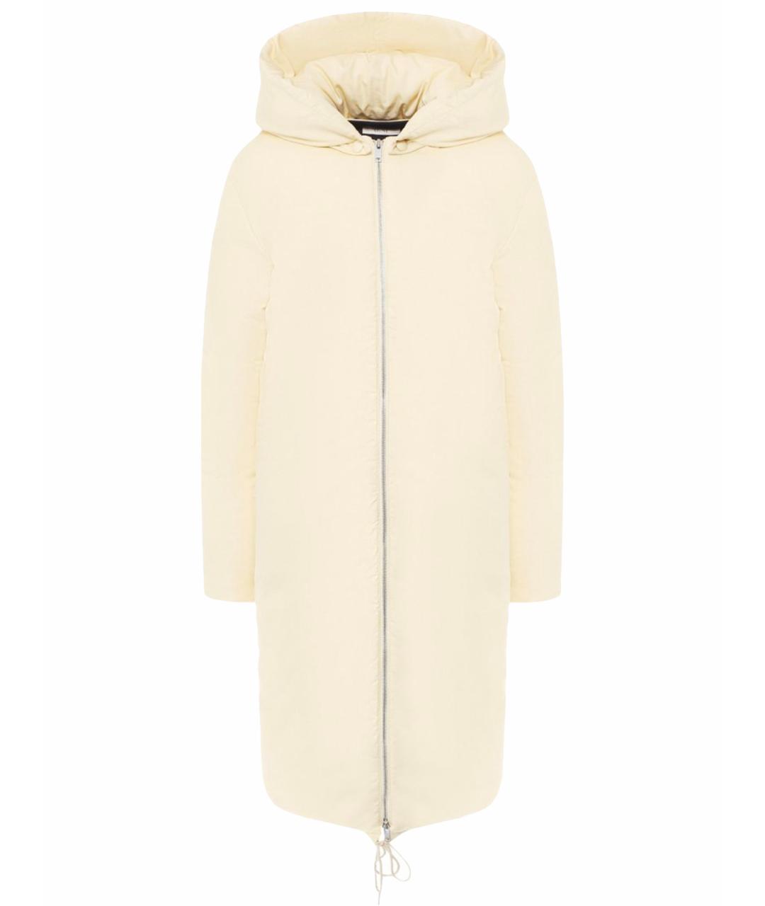 CELINE Бежевый хлопковый пуховик, фото 1