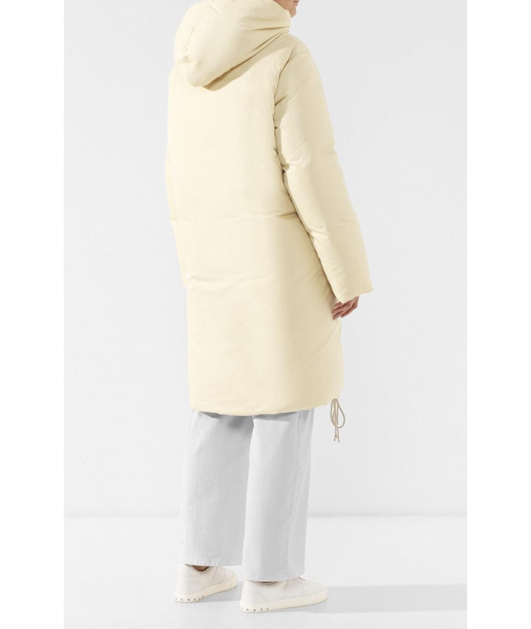 CELINE Бежевый хлопковый пуховик, фото 2