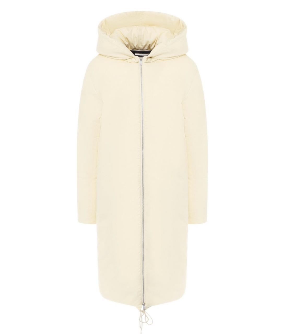 CELINE Бежевый хлопковый пуховик, фото 10