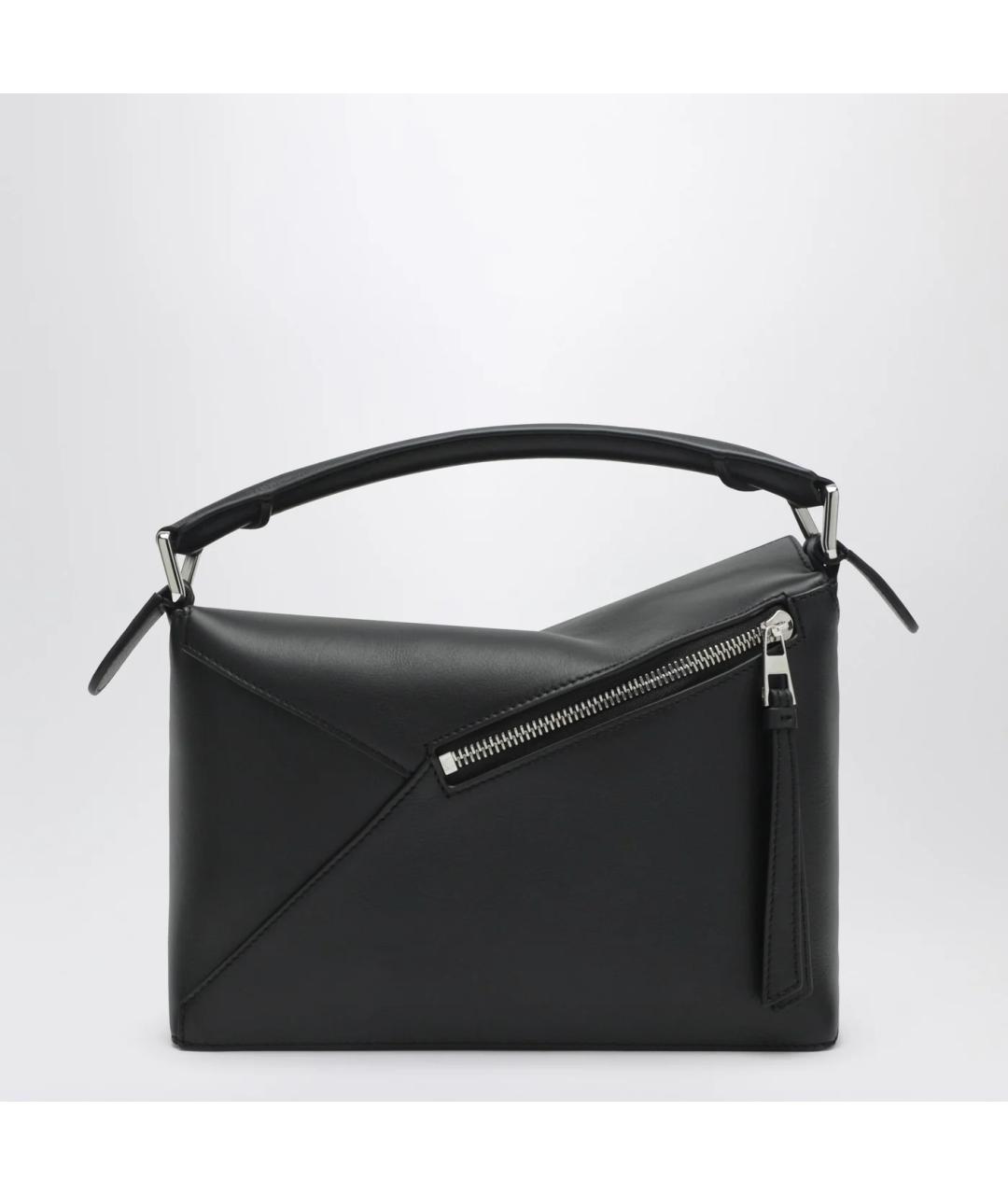 LOEWE Черная кожаная сумка через плечо, фото 2