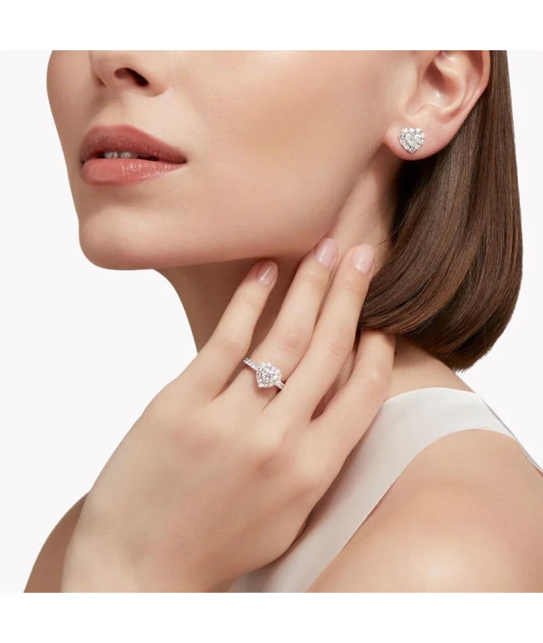 GRAFF Белые серьги из белого золота, фото 2