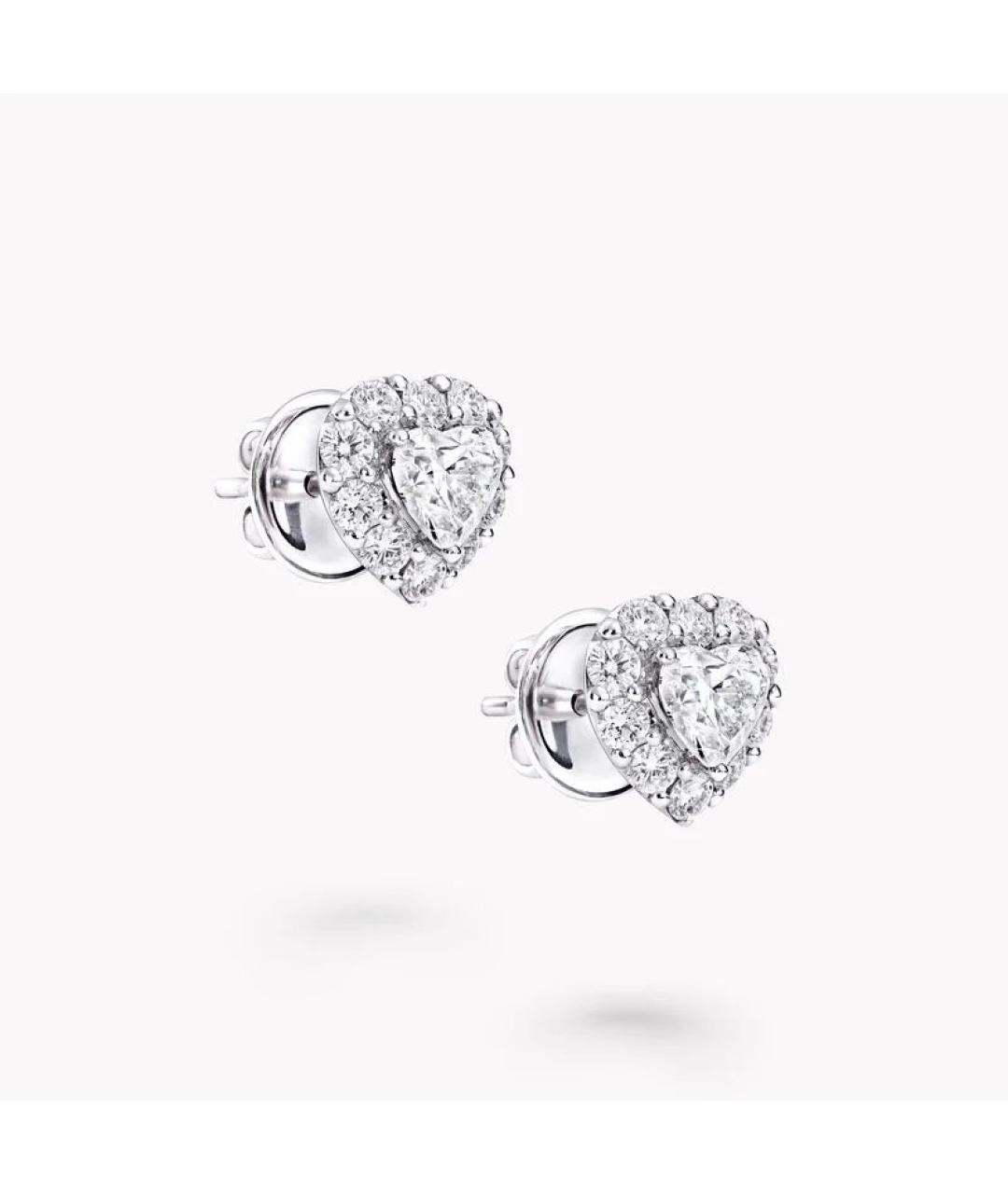 GRAFF Белые серьги из белого золота, фото 3