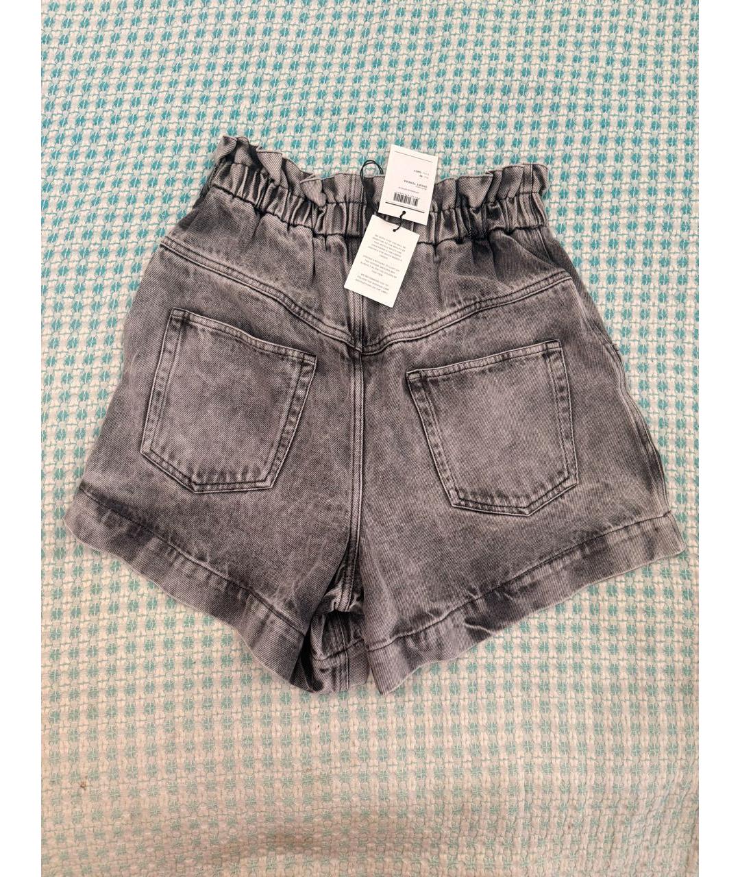 ISABEL MARANT Серые вискозные шорты, фото 6