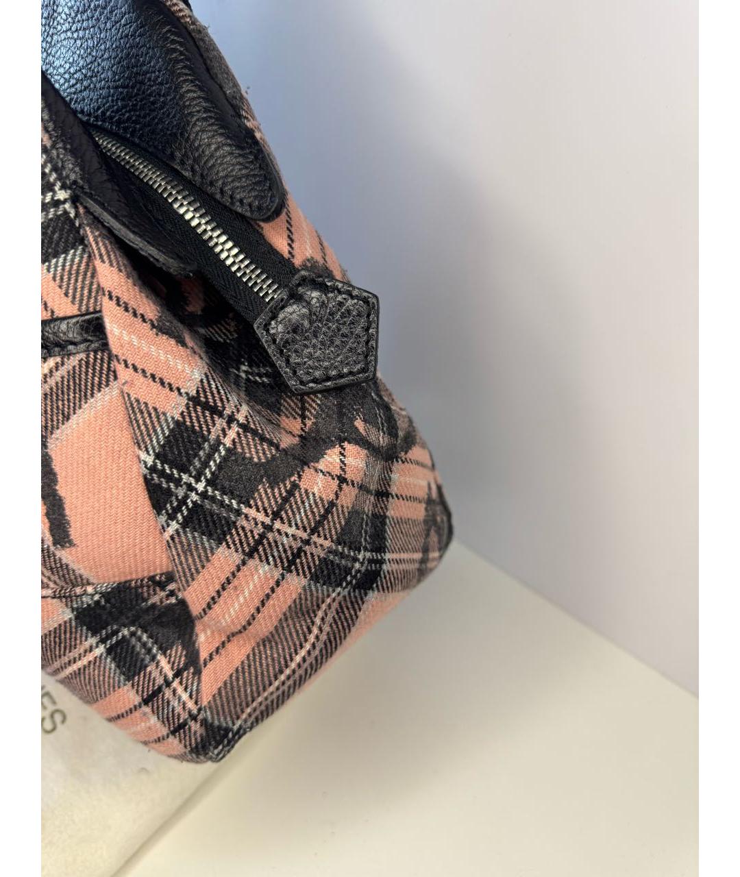 VIVIENNE WESTWOOD Коралловая сумка с короткими ручками, фото 7