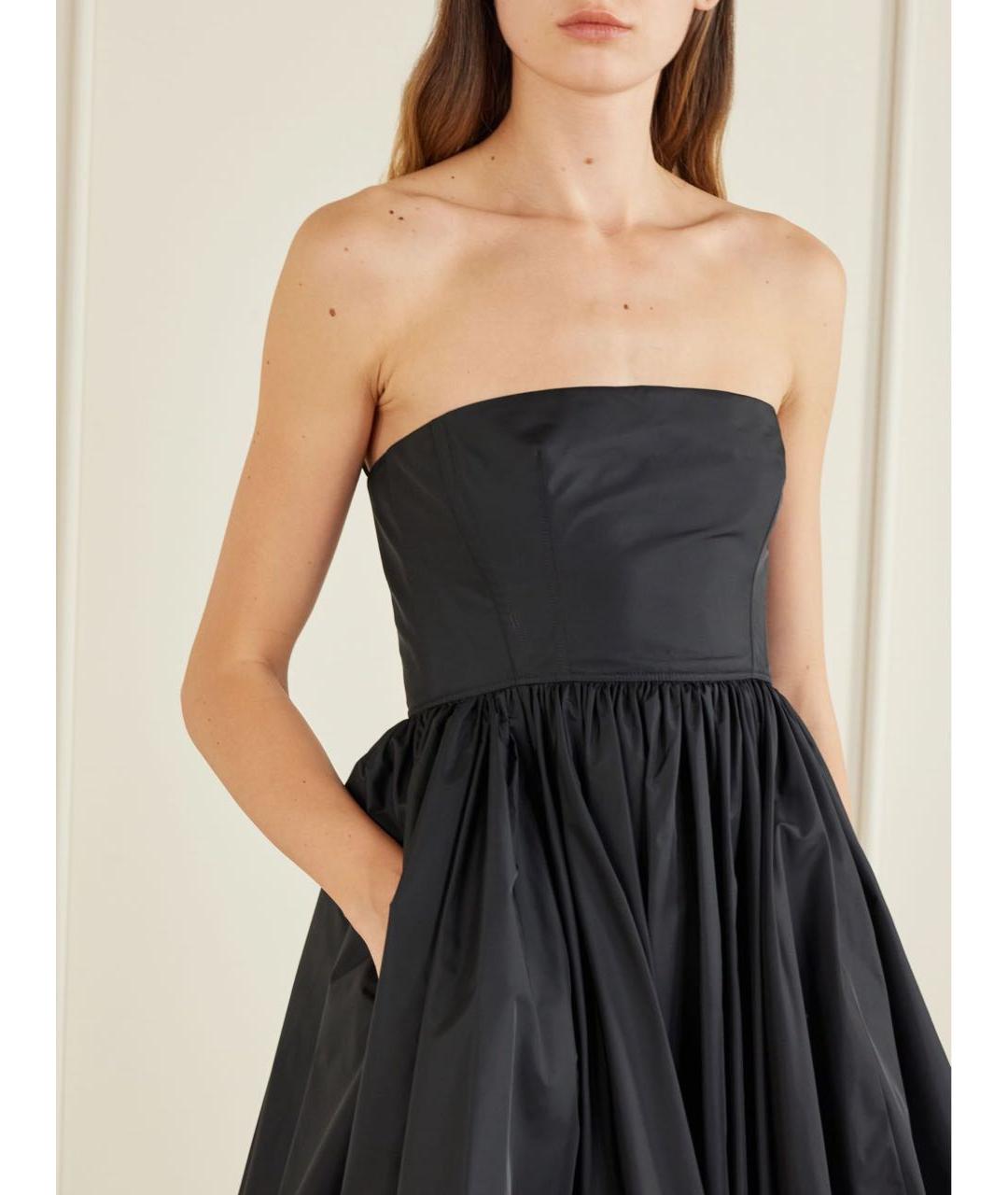 ALAIA Черное полиамидовое коктейльное платье, фото 4