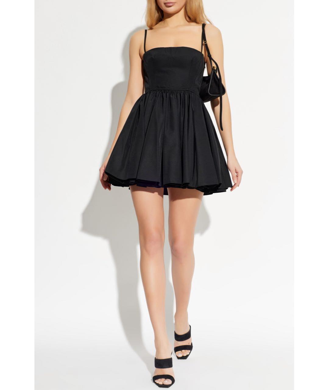 ALAIA Черное полиамидовое коктейльное платье, фото 6