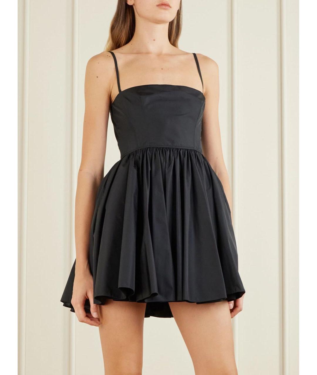 ALAIA Черное полиамидовое коктейльное платье, фото 2