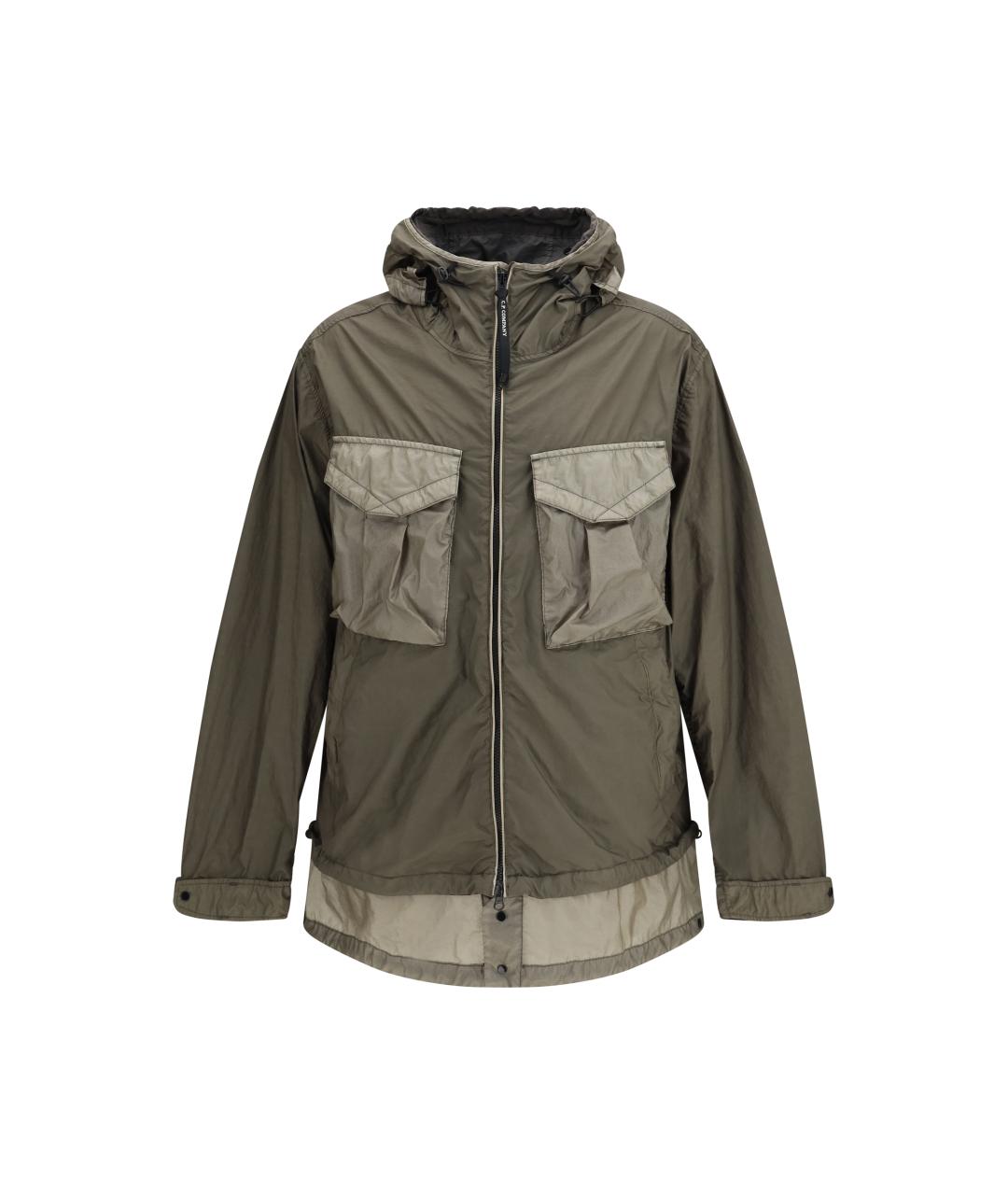 CP COMPANY Серая синтетическая куртка, фото 1