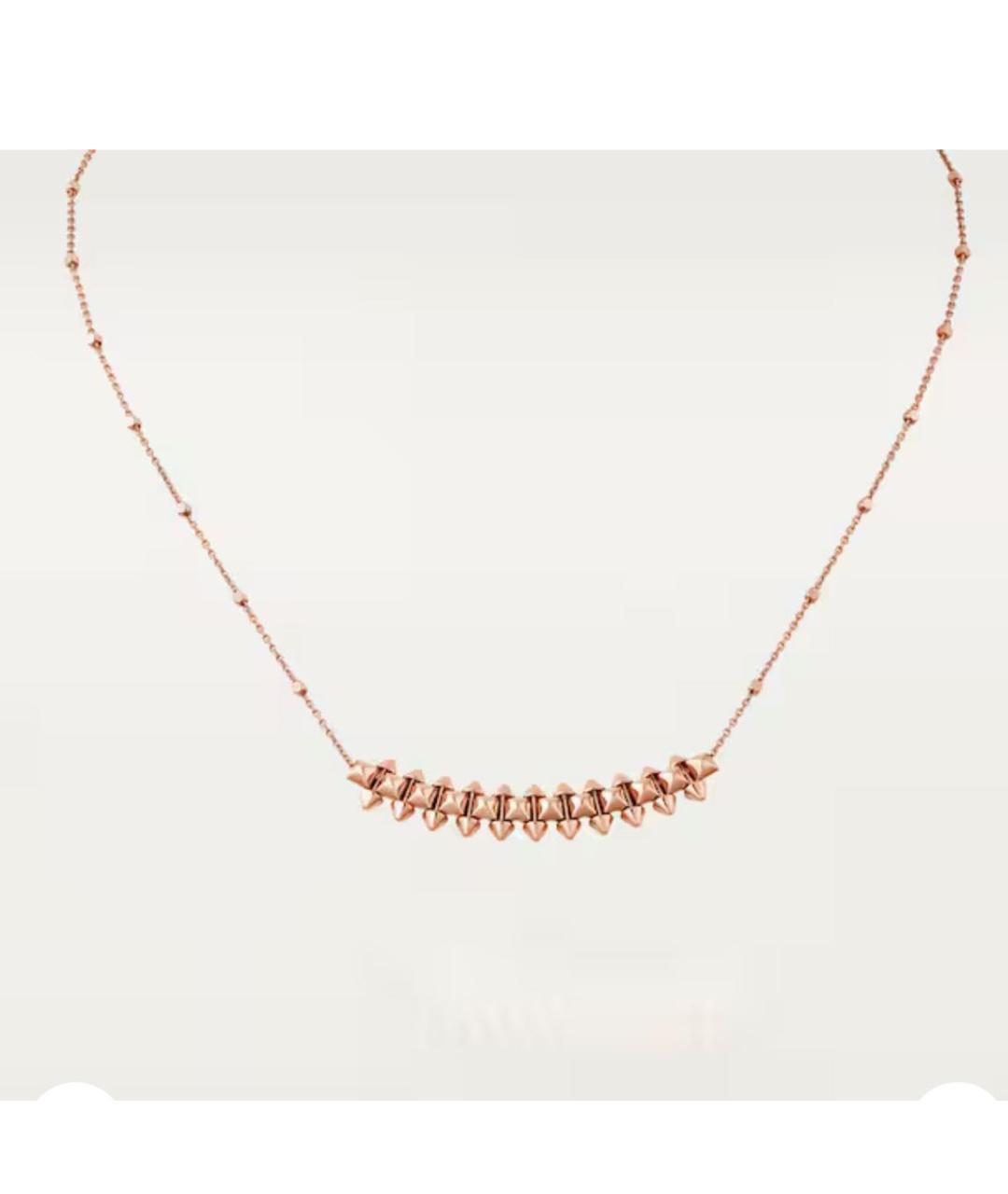 CARTIER Колье из розового золота, фото 1