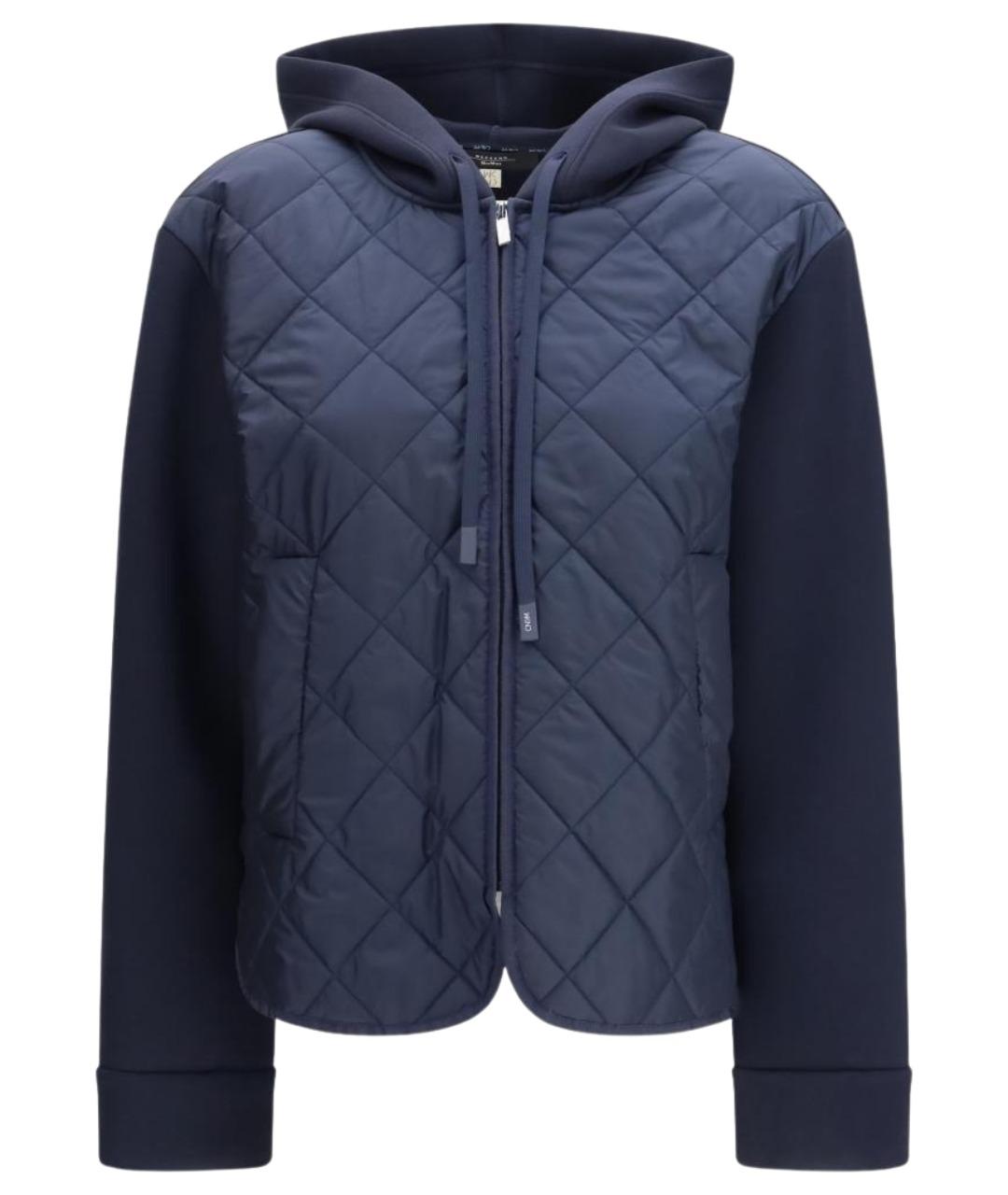 WEEKEND MAX MARA Синяя полиэстеровая куртка, фото 1