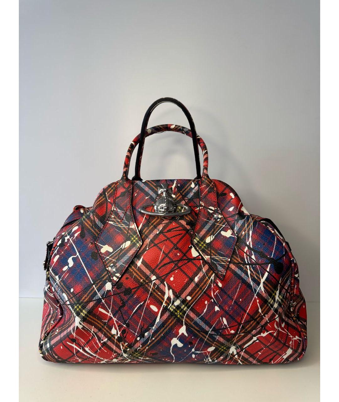 VIVIENNE WESTWOOD Красная сумка с короткими ручками, фото 9