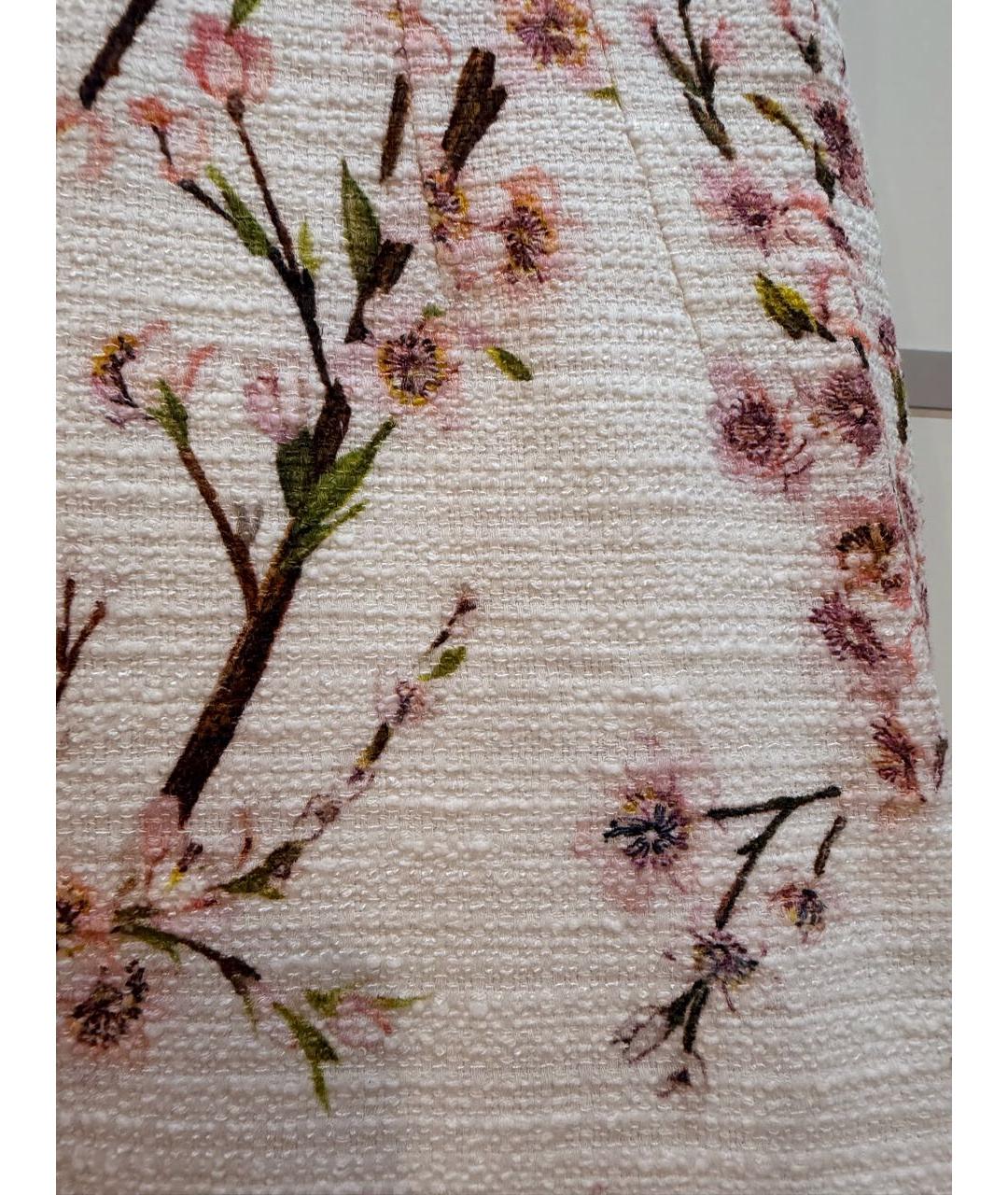 DOLCE&GABBANA Мульти хлопковая юбка мини, фото 3