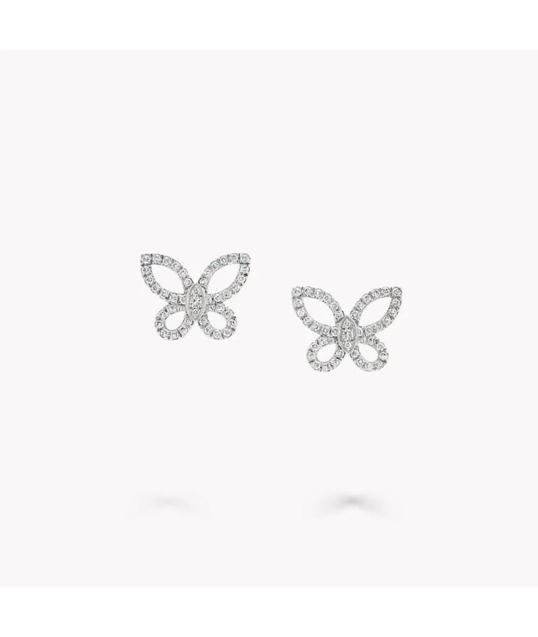 GRAFF Белые серьги из белого золота, фото 4