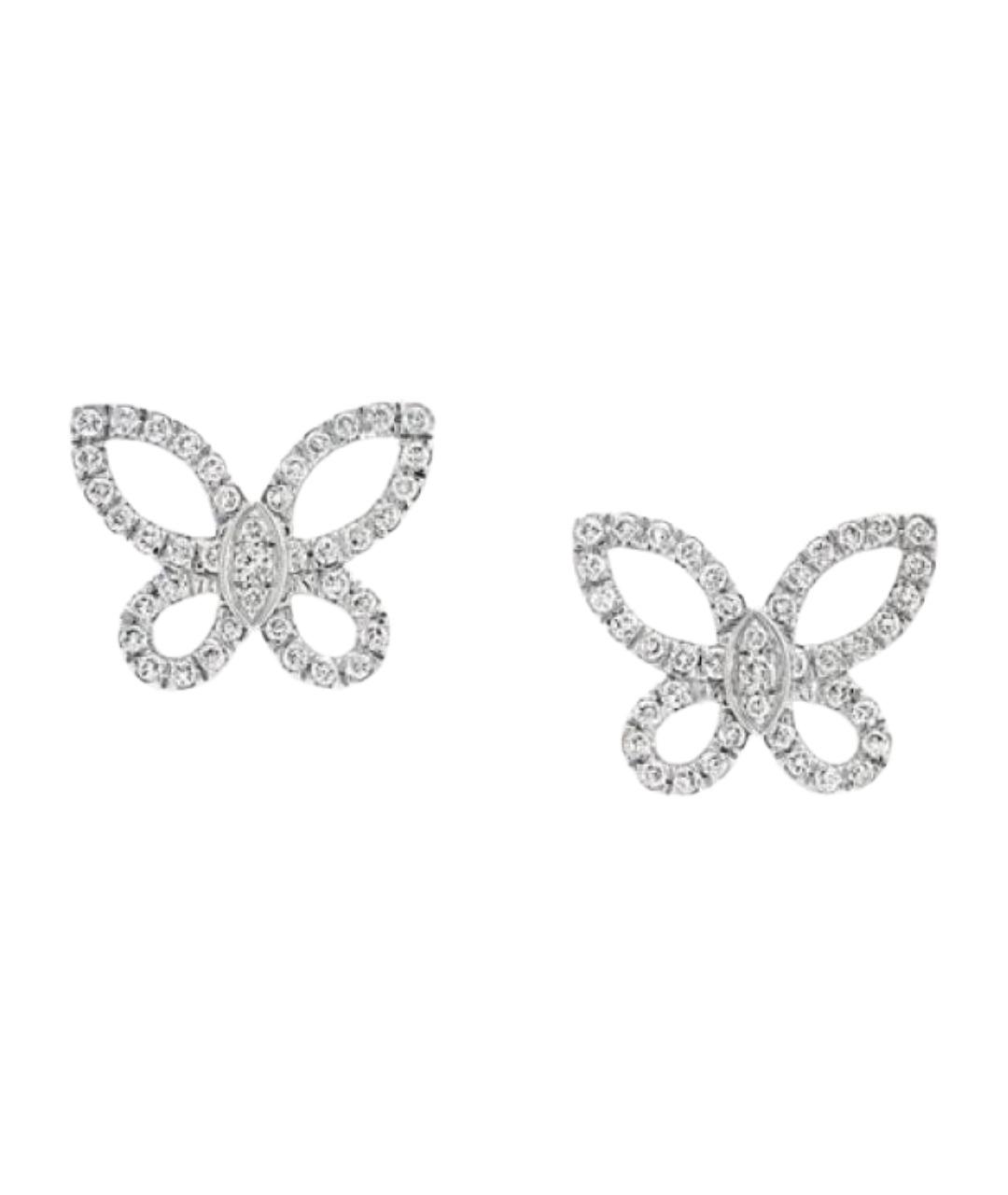 GRAFF Белые серьги из белого золота, фото 1