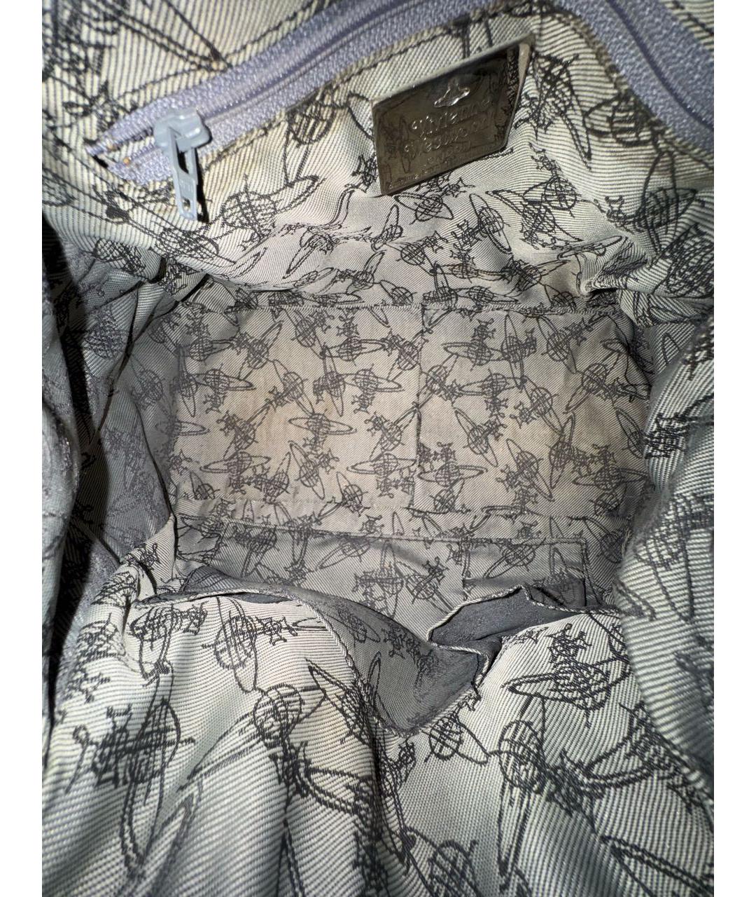 VIVIENNE WESTWOOD Розовая кожаная сумка через плечо, фото 4