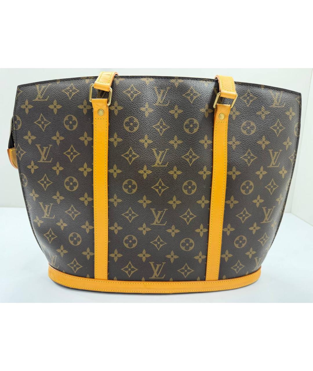 LOUIS VUITTON Коричневая сумка тоут, фото 10