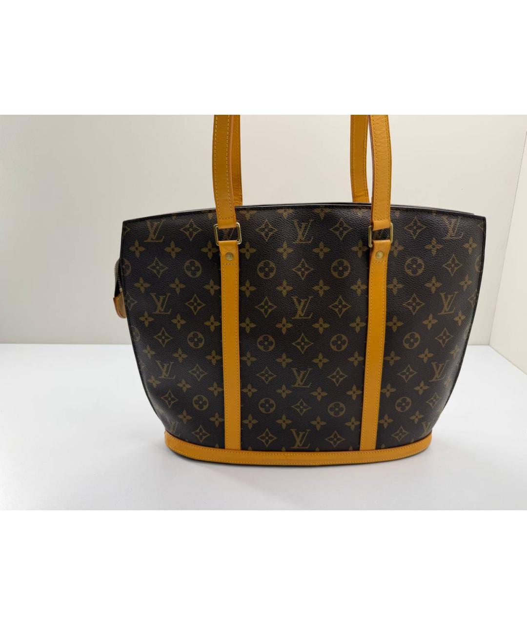 LOUIS VUITTON Коричневая сумка тоут, фото 3