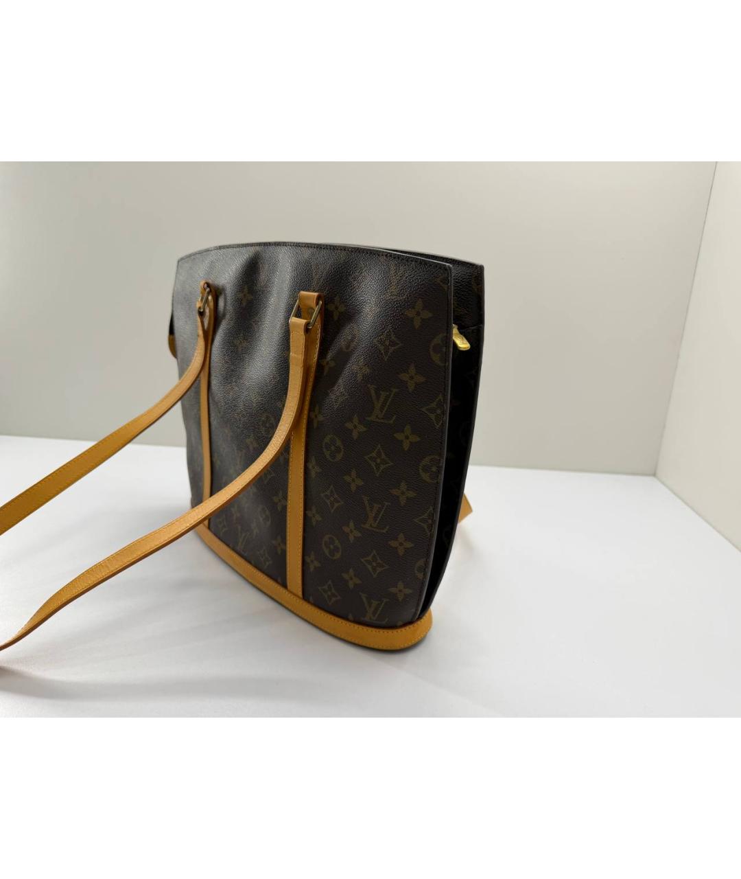 LOUIS VUITTON Коричневая сумка тоут, фото 8