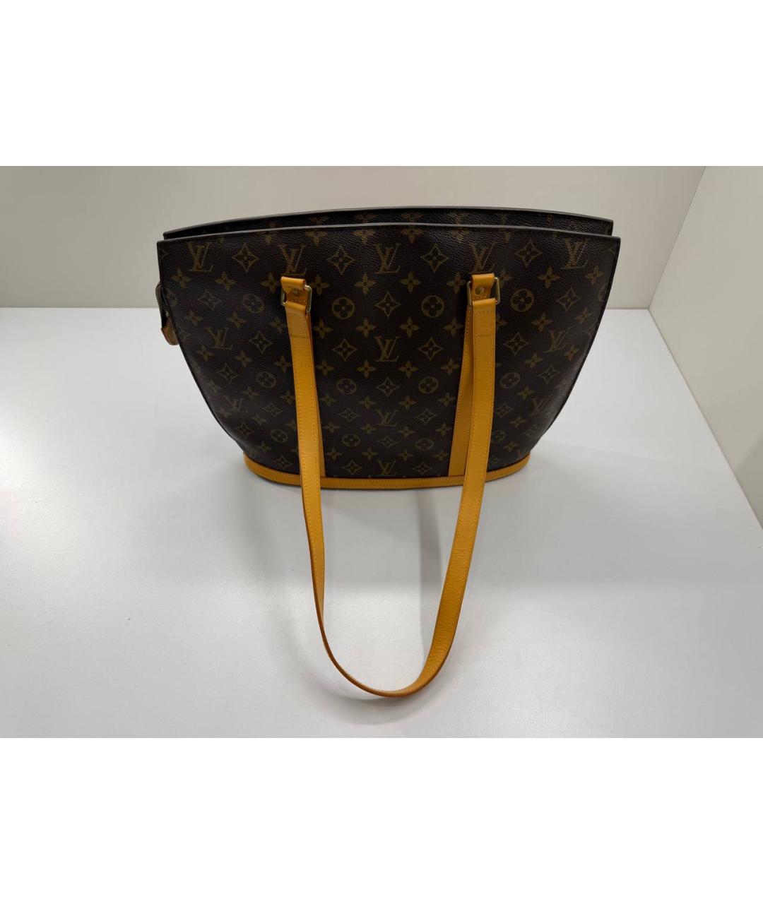 LOUIS VUITTON Коричневая сумка тоут, фото 4