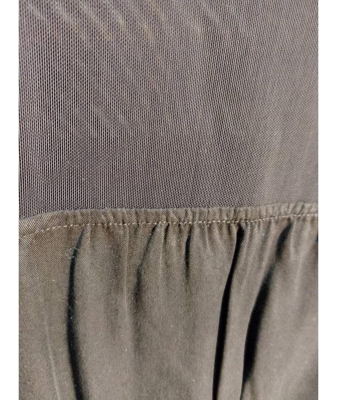 DKNY Черное полиэстеровое платье, фото 8