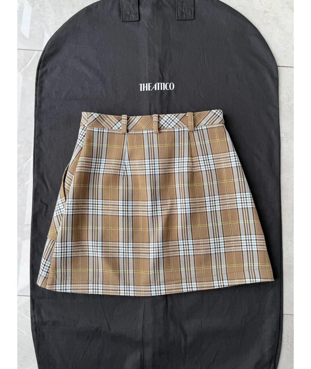 PATRIZIA PEPE Коричневый костюм с юбками, фото 8