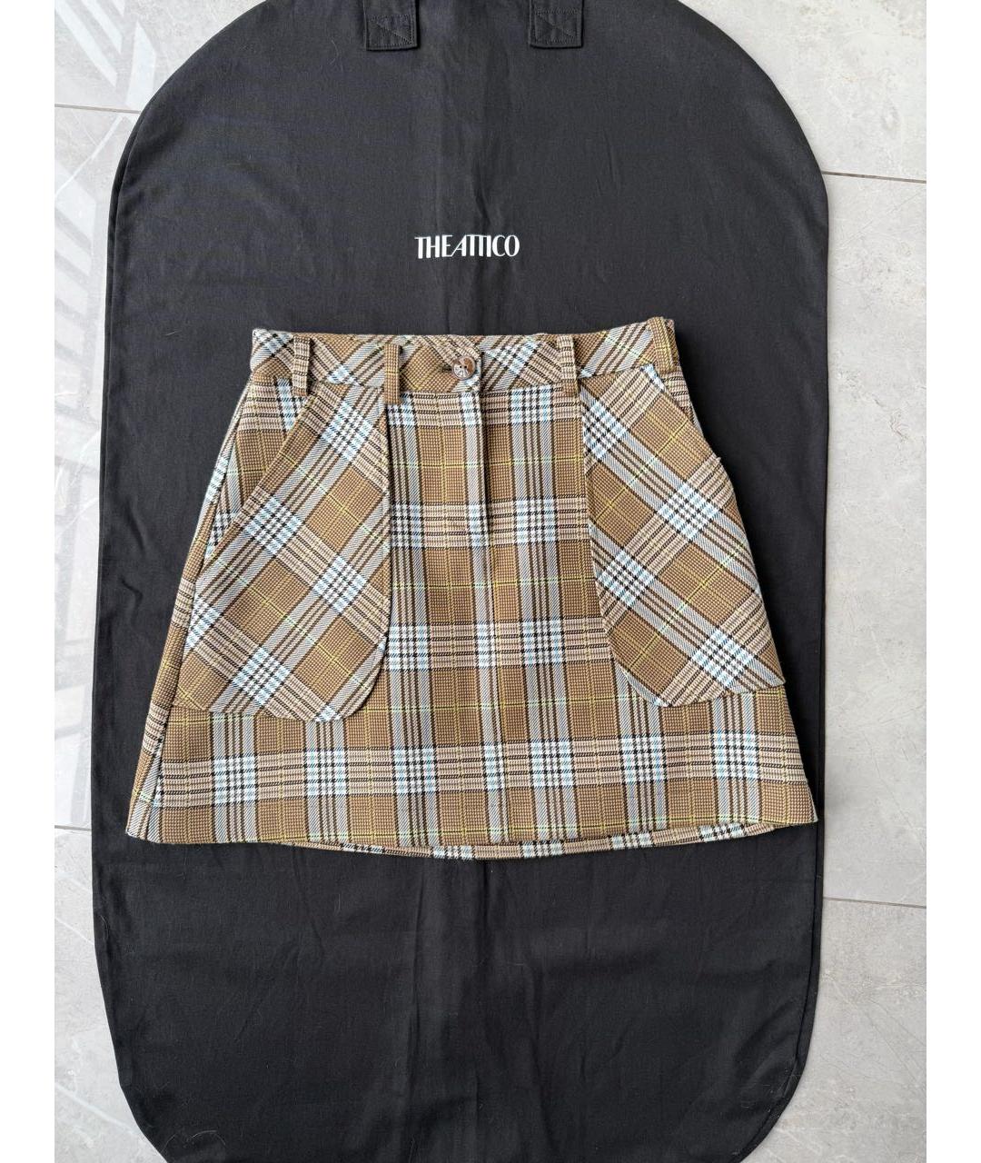 PATRIZIA PEPE Коричневый костюм с юбками, фото 7