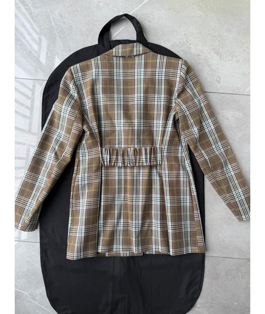 PATRIZIA PEPE Коричневый костюм с юбками, фото 6