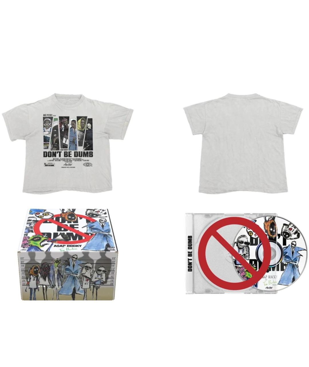 AWGE Белая хлопковая футболка, фото 2