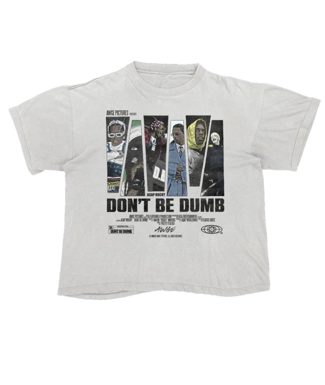 AWGE Белая хлопковая футболка, фото 1