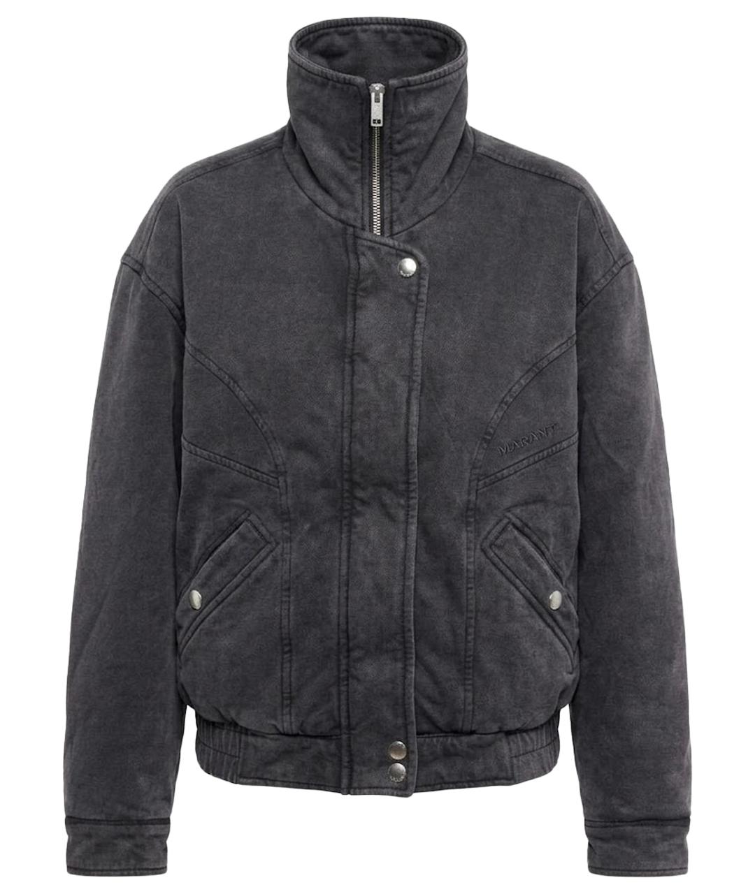 ISABEL MARANT ETOILE Серая хлопковая куртка, фото 1