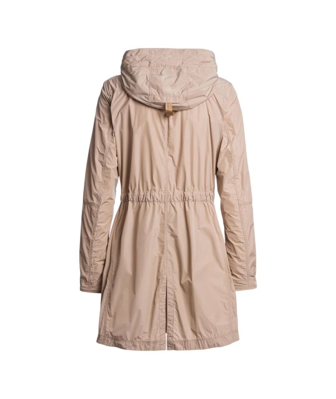 PARAJUMPERS Бежевая полиэстеровая парка, фото 5