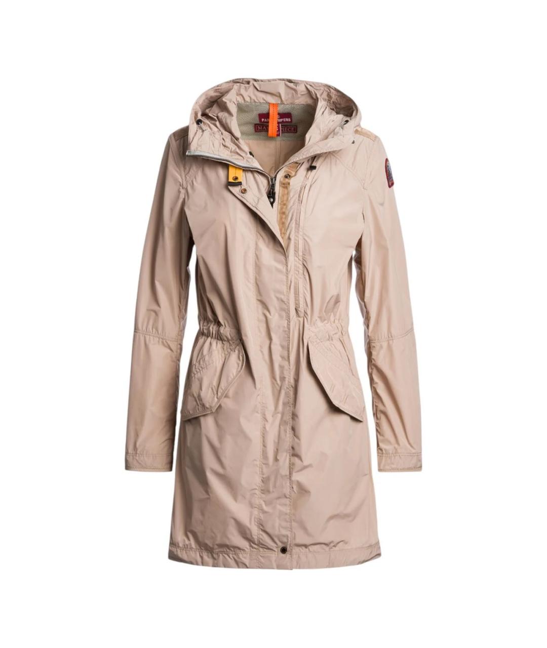 PARAJUMPERS Бежевая полиэстеровая парка, фото 1