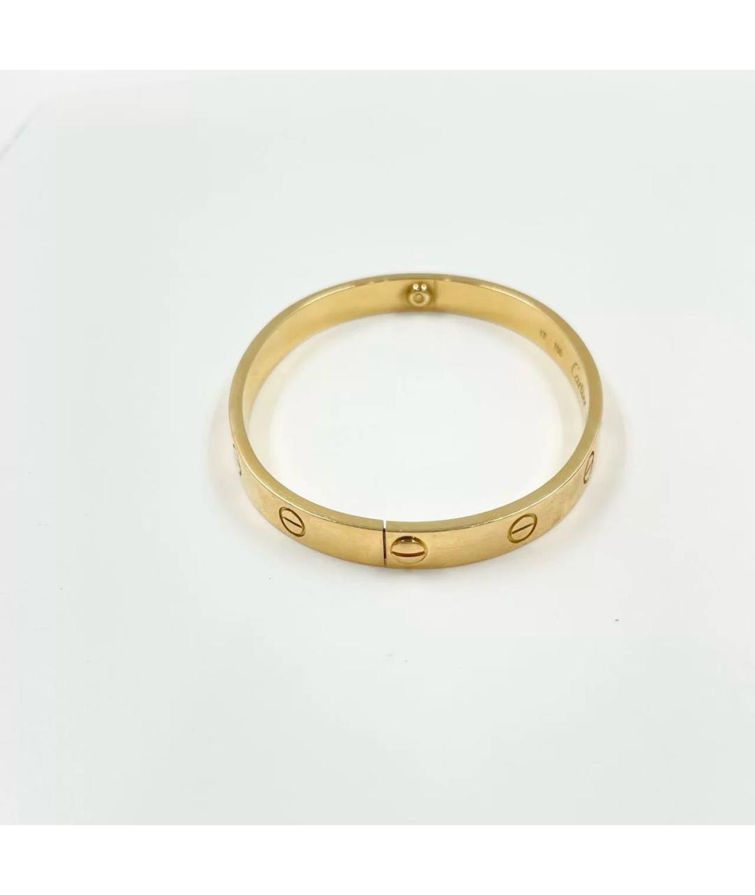 CARTIER Золотой браслет из желтого золота, фото 3