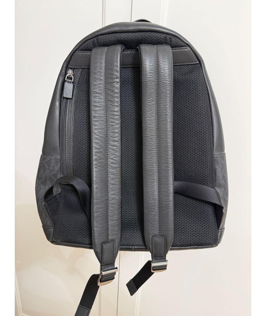 MICHAEL KORS Антрацитовый рюкзак, фото 2