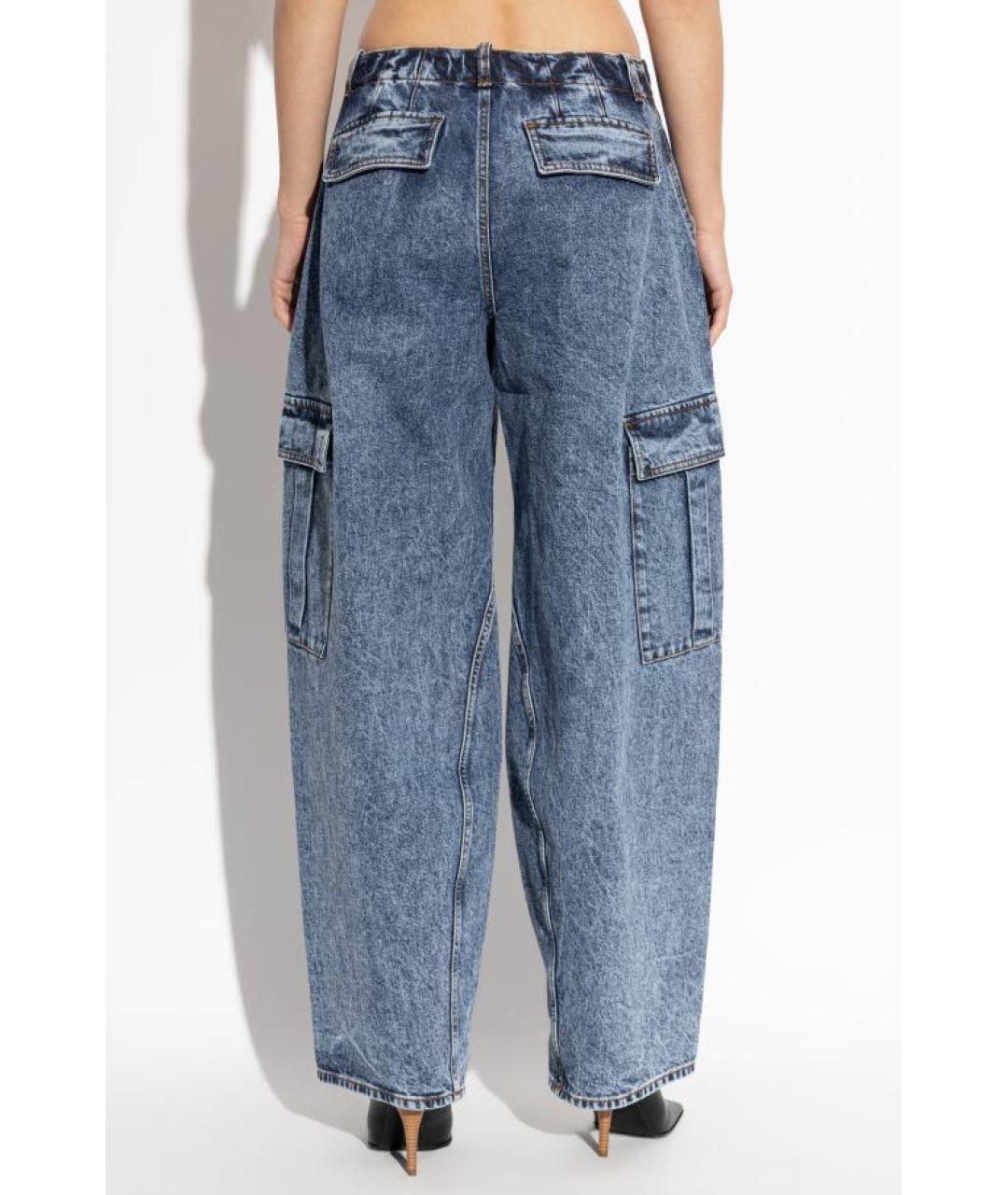 ALAIA Синий хлопковый костюм с брюками, фото 8