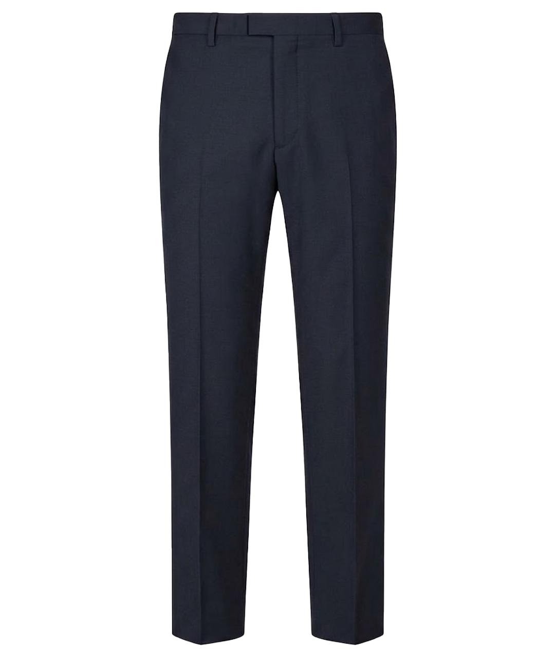 KENZO Черные шерстяные классические брюки, фото 1