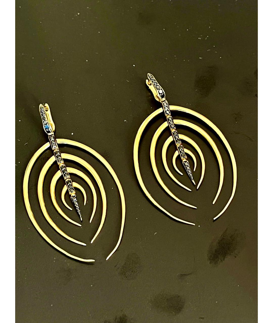 STEPHEN WEBSTER Золотые серьги из желтого золота, фото 2