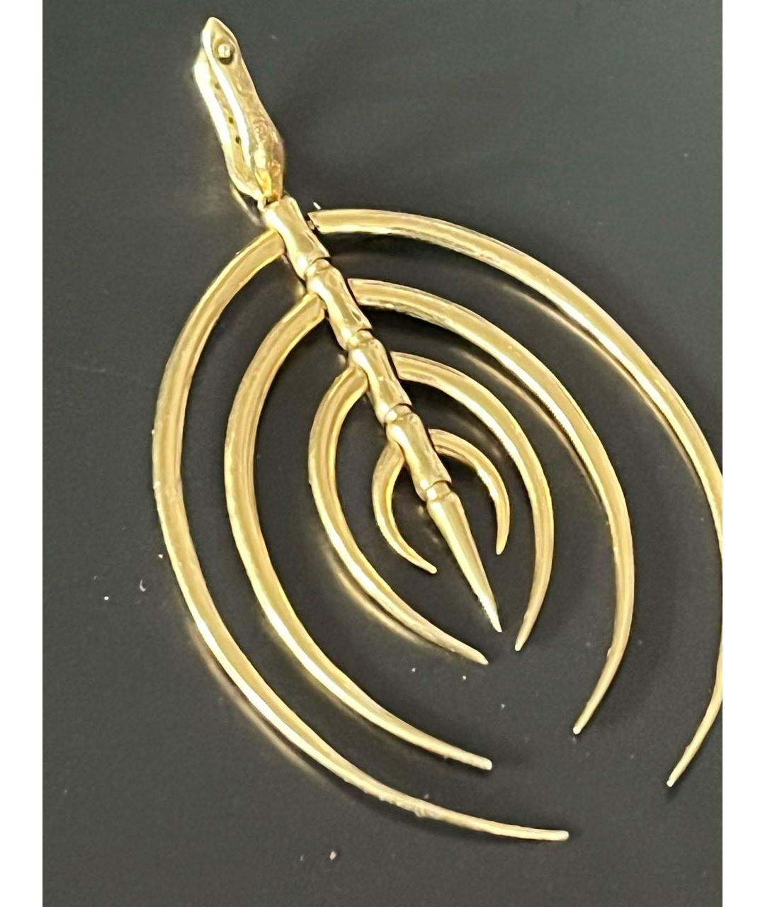 STEPHEN WEBSTER Золотые серьги из желтого золота, фото 4