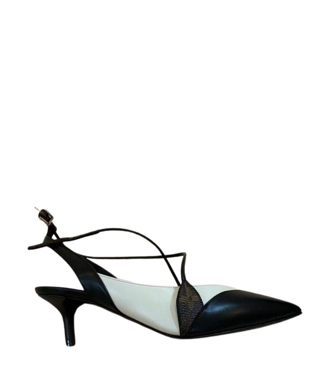 LOUIS VUITTON Черные кожаные туфли, фото 1